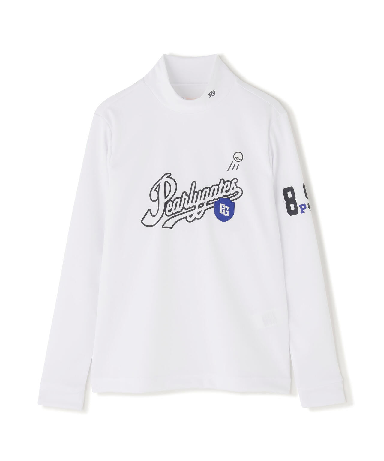 鹿の子ダンボールゼブラ長袖ハイネックカットソー