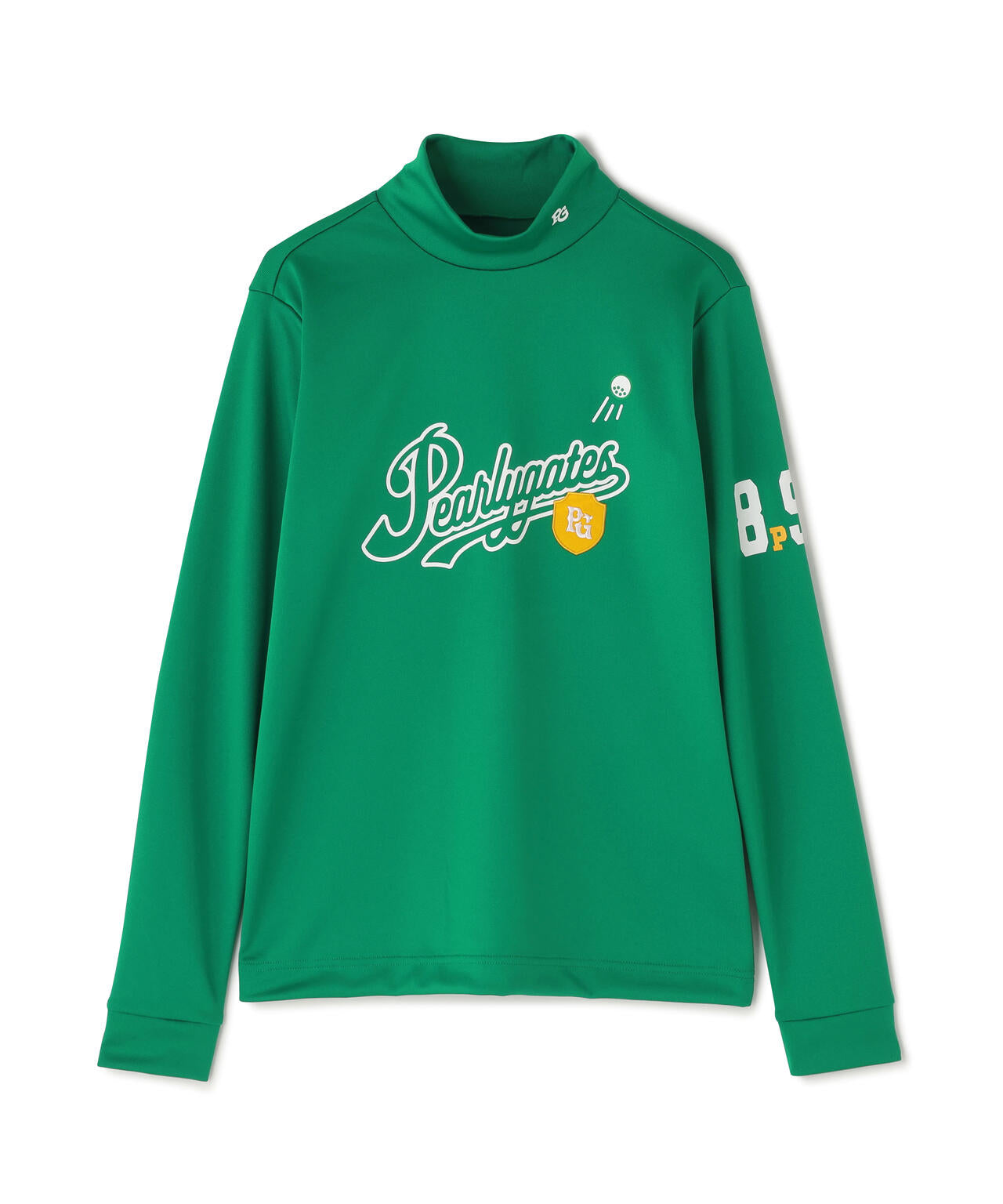 鹿の子ダンボールゼブラ長袖ハイネックカットソー | PEARLY GATES