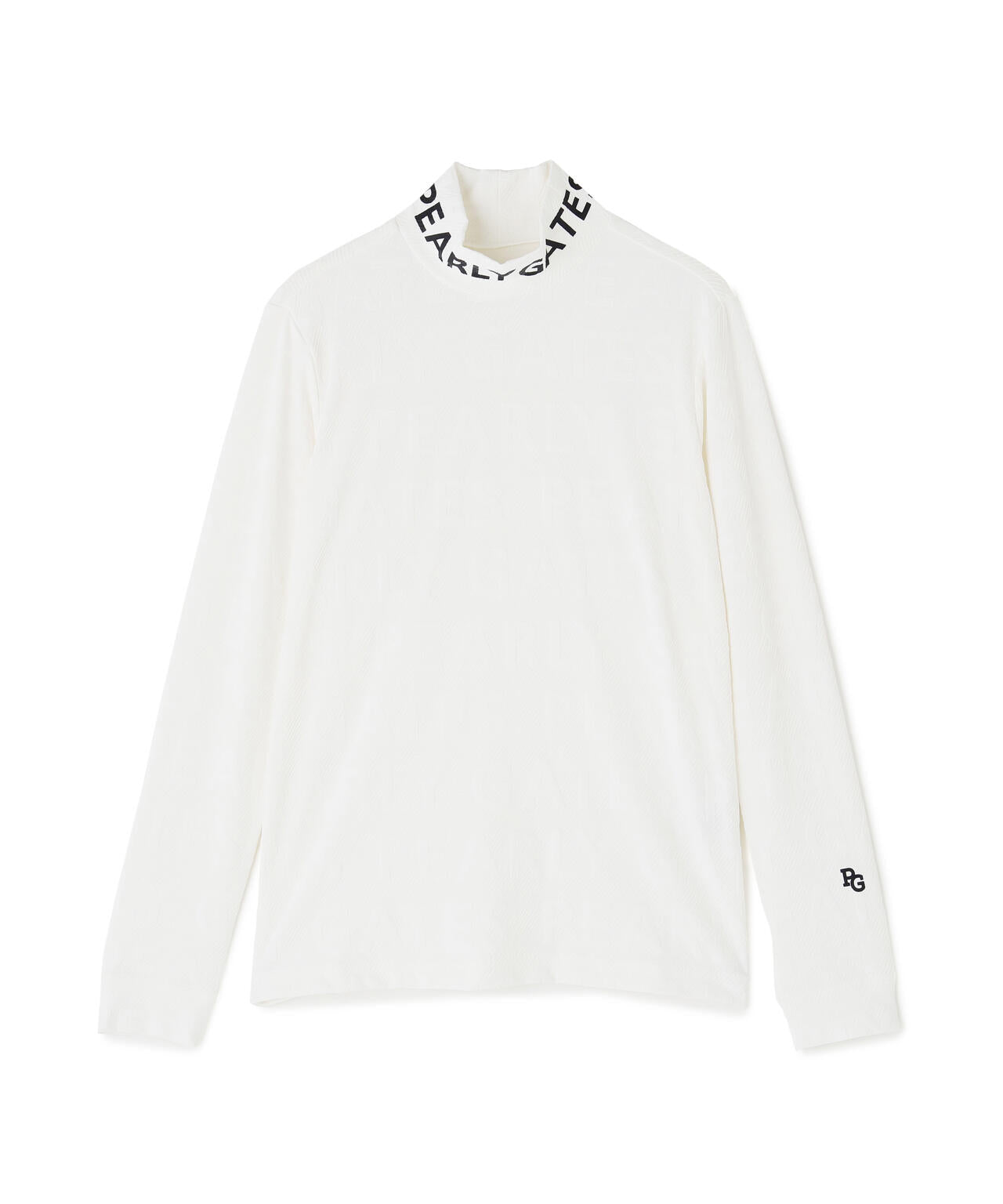 3Dベアジャガードハイネックカットソー | PEARLY GATES