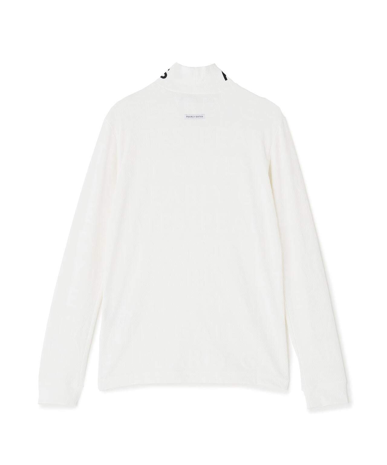 3Dベアジャガードハイネックカットソー | PEARLY GATES（パーリー