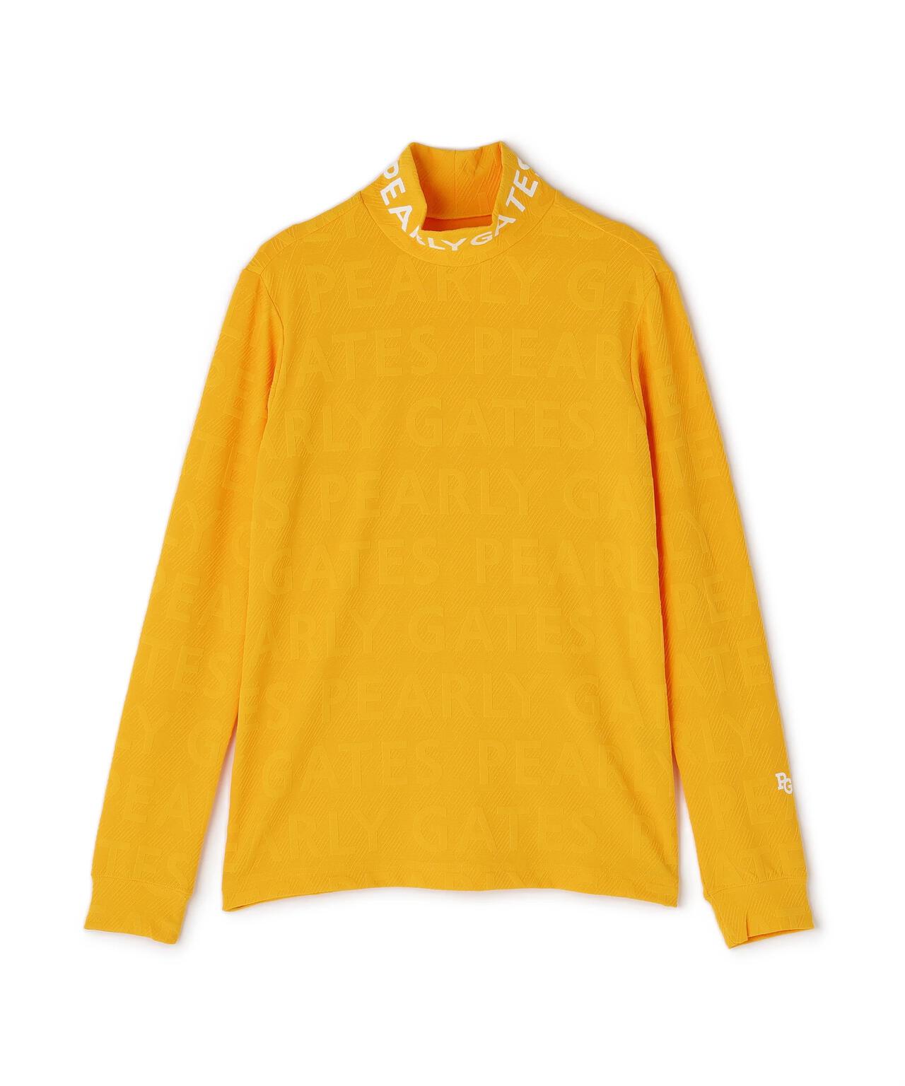 3Dベアジャガードハイネックカットソー