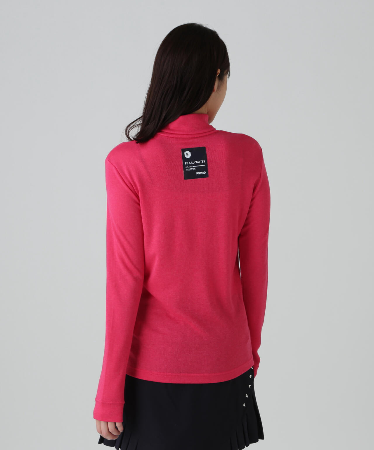 PG BODY】スーパーファインウール長袖タートルネックカットソー