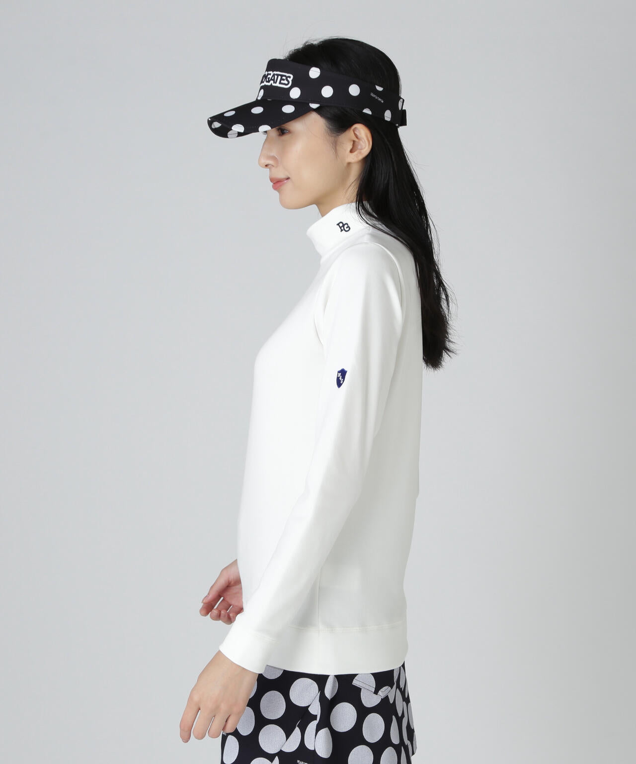 PG BODY】スーパーファインウールフリース長袖ハイネックカットソー