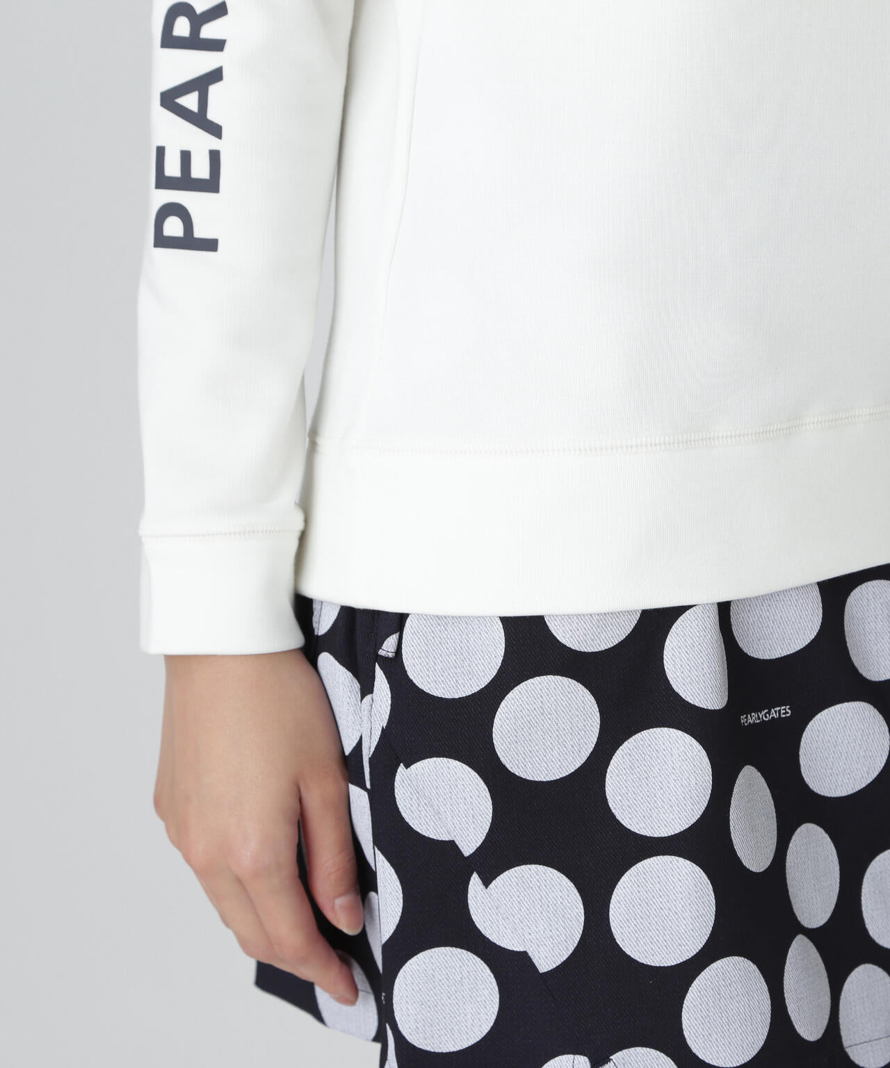 【PG BODY】スーパーファインウールフリース長袖ハイネックカットソー　