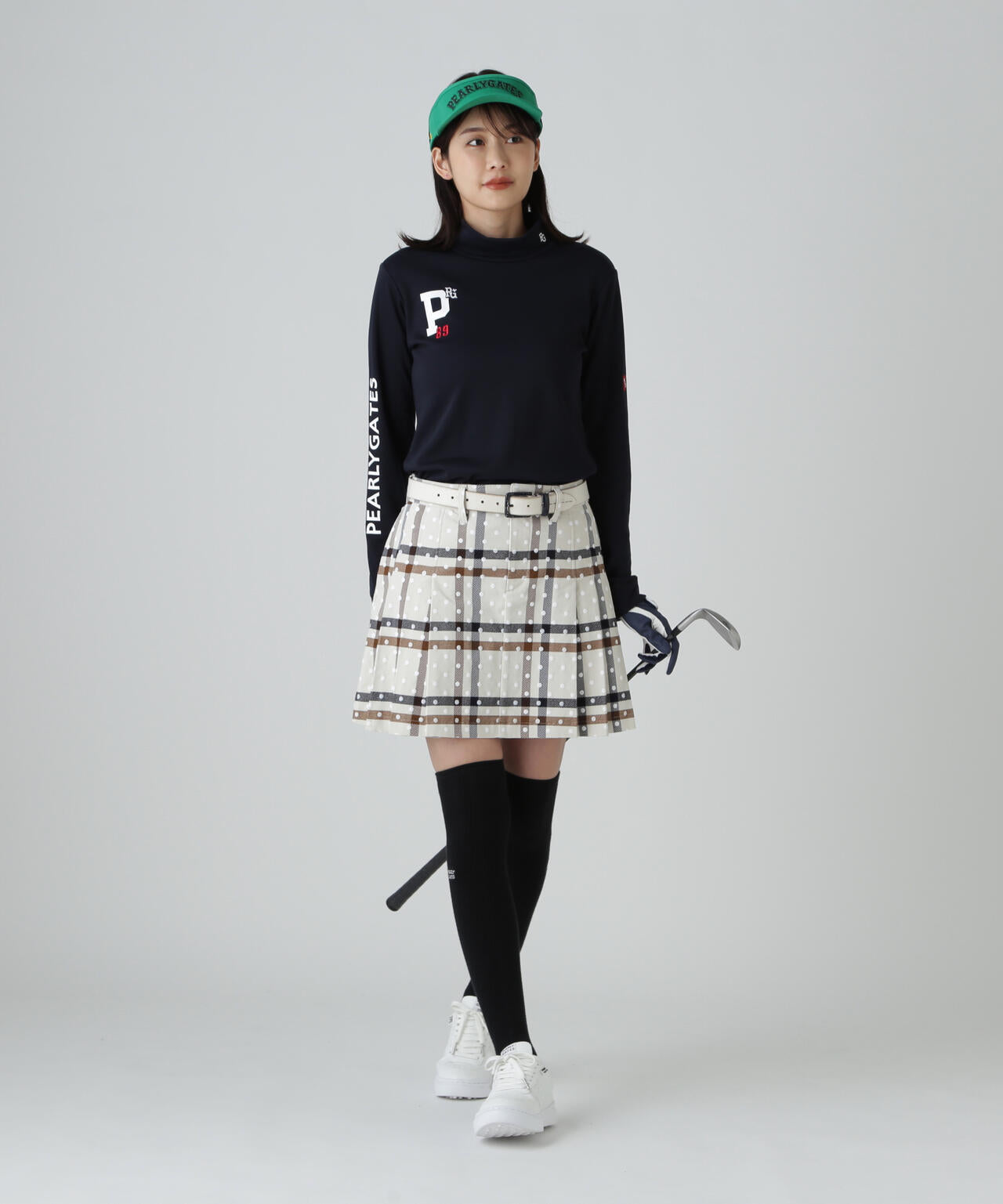 【PG BODY】スーパーファインウールフリース長袖ハイネックカットソー　