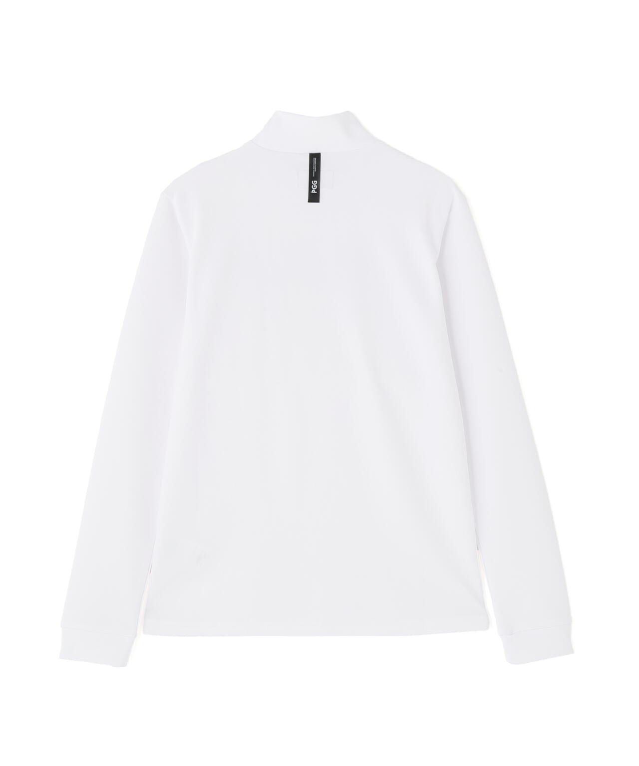 PEARLYGATESメッシュハイネック KAZEメッシュ半袖ハイネックカットソー ＜ロゴバイヤスボーダー柄