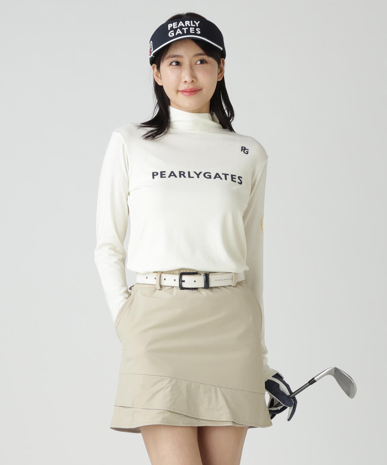 PGisPGラグウォームプレミア長袖ハイネックカットソー