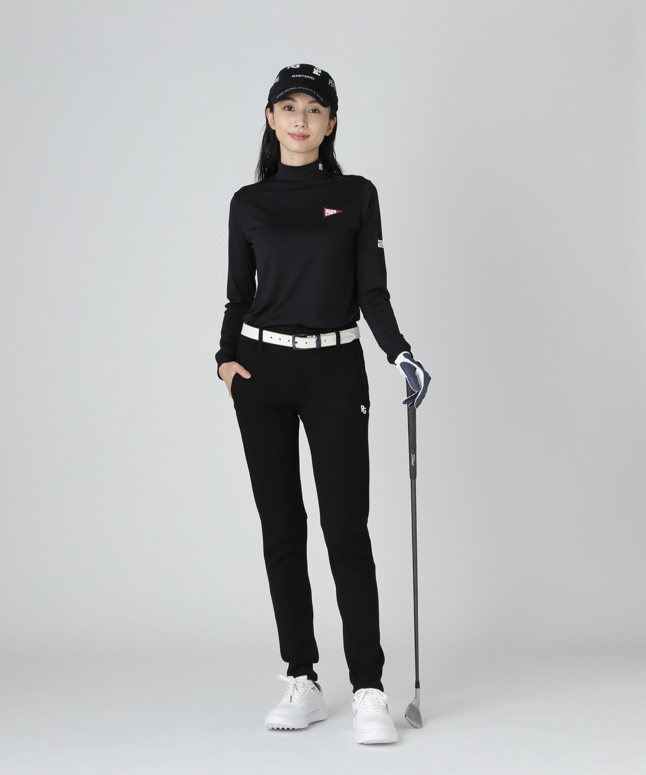 【PG BODY】37.5ベア天竺長袖ハイネックカットソー