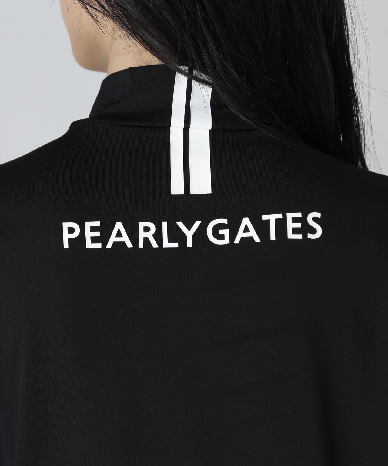 PEARLY GATES ハイネックシャツ ブラック サイズ4 PEARLY GATES ハイネックシャツ ブラック サイズ4