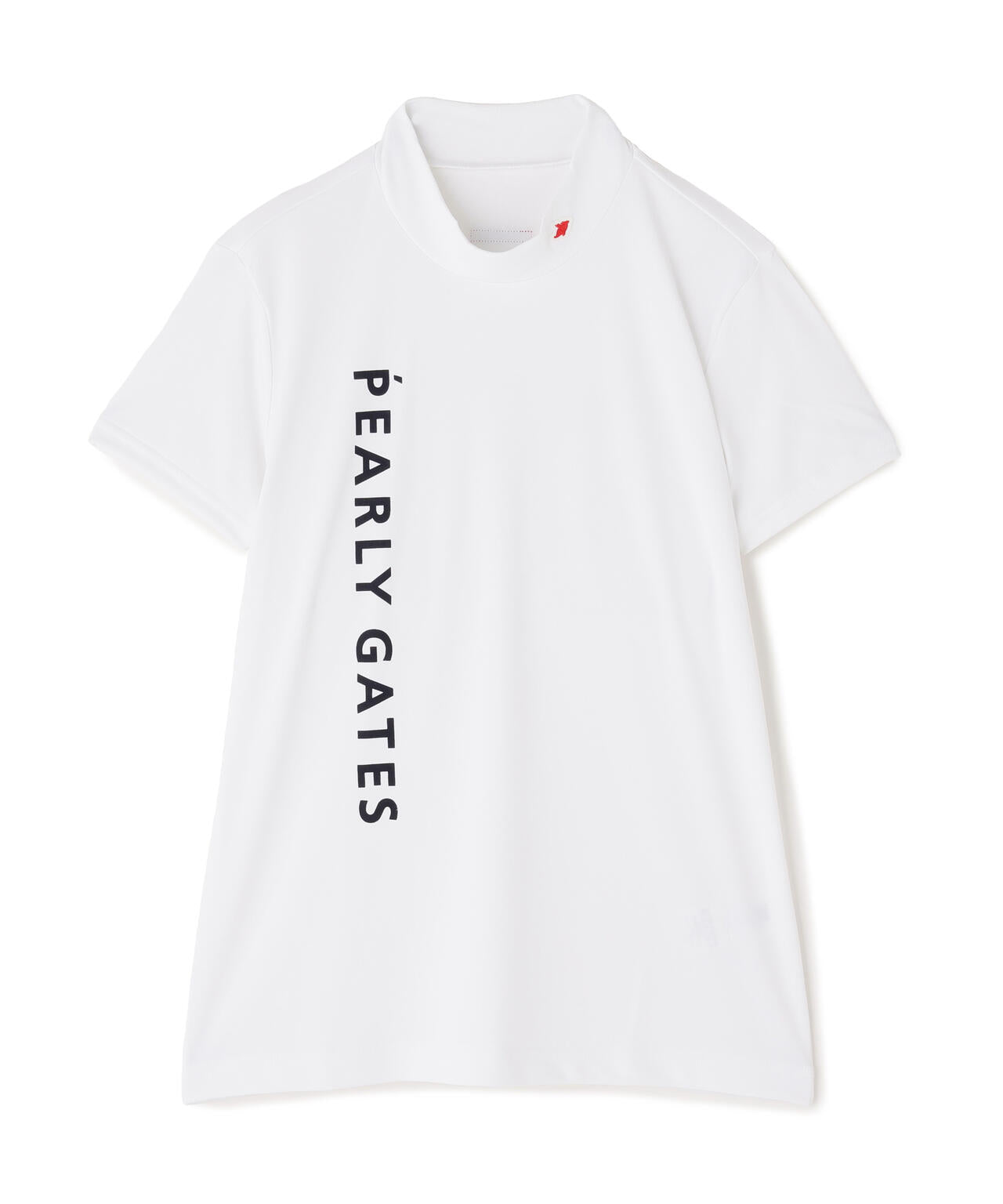 ルークールスムース半袖モックネックカットソー