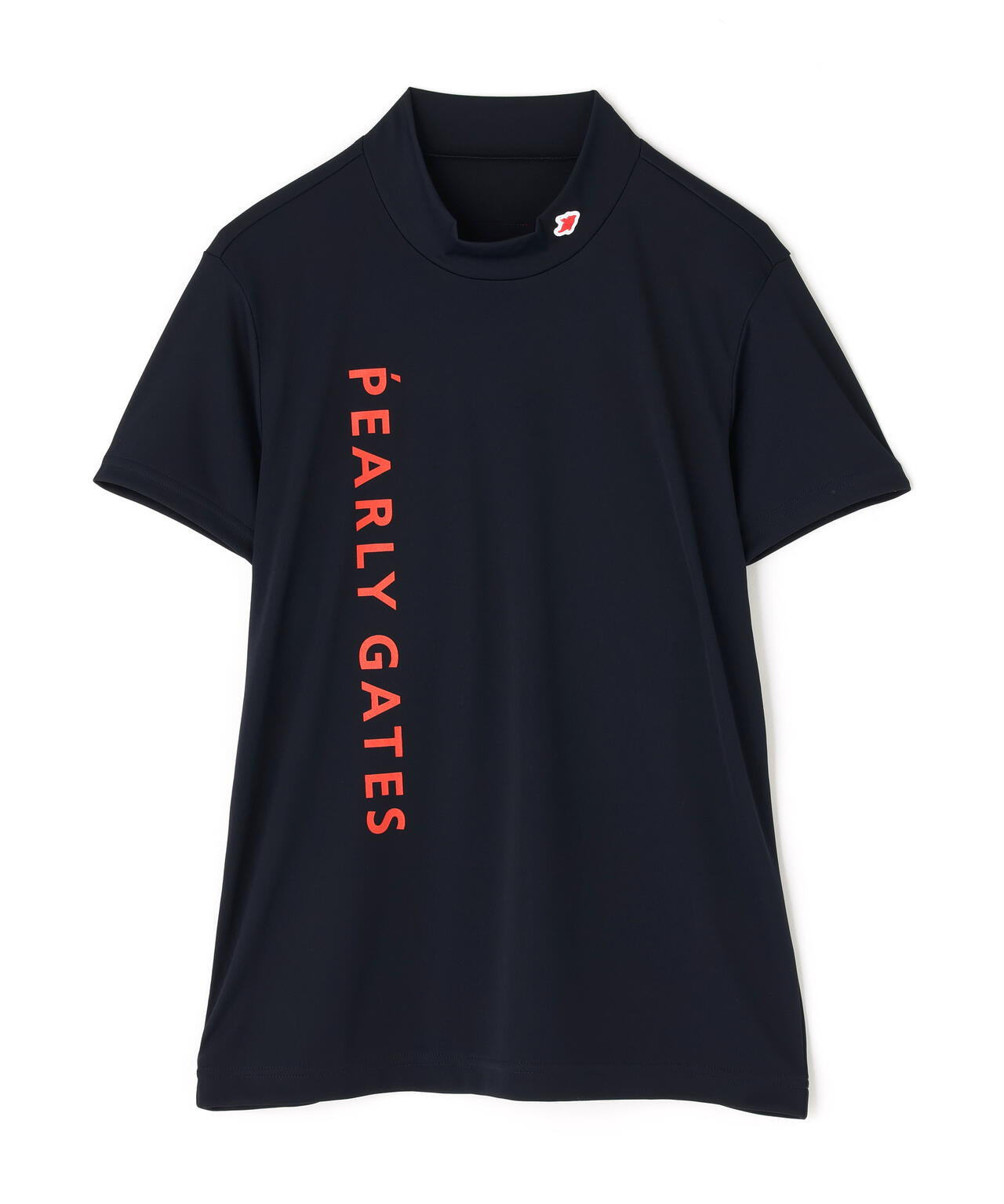 ルークールスムース半袖モックネックカットソー | PEARLY GATES