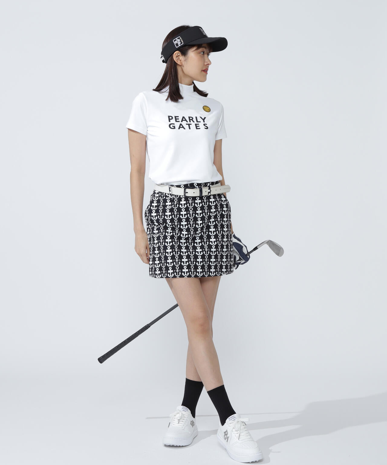 PG is PG ベアカノコ半袖ハイネックカットソー