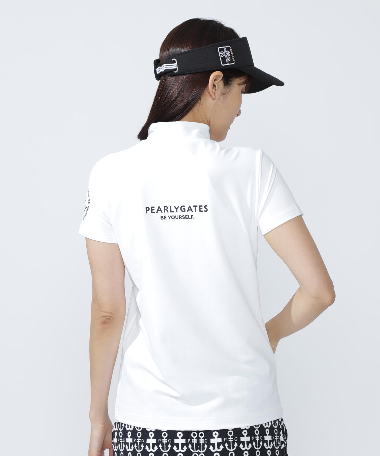 PG is PG ベアカノコ半袖ハイネックカットソー