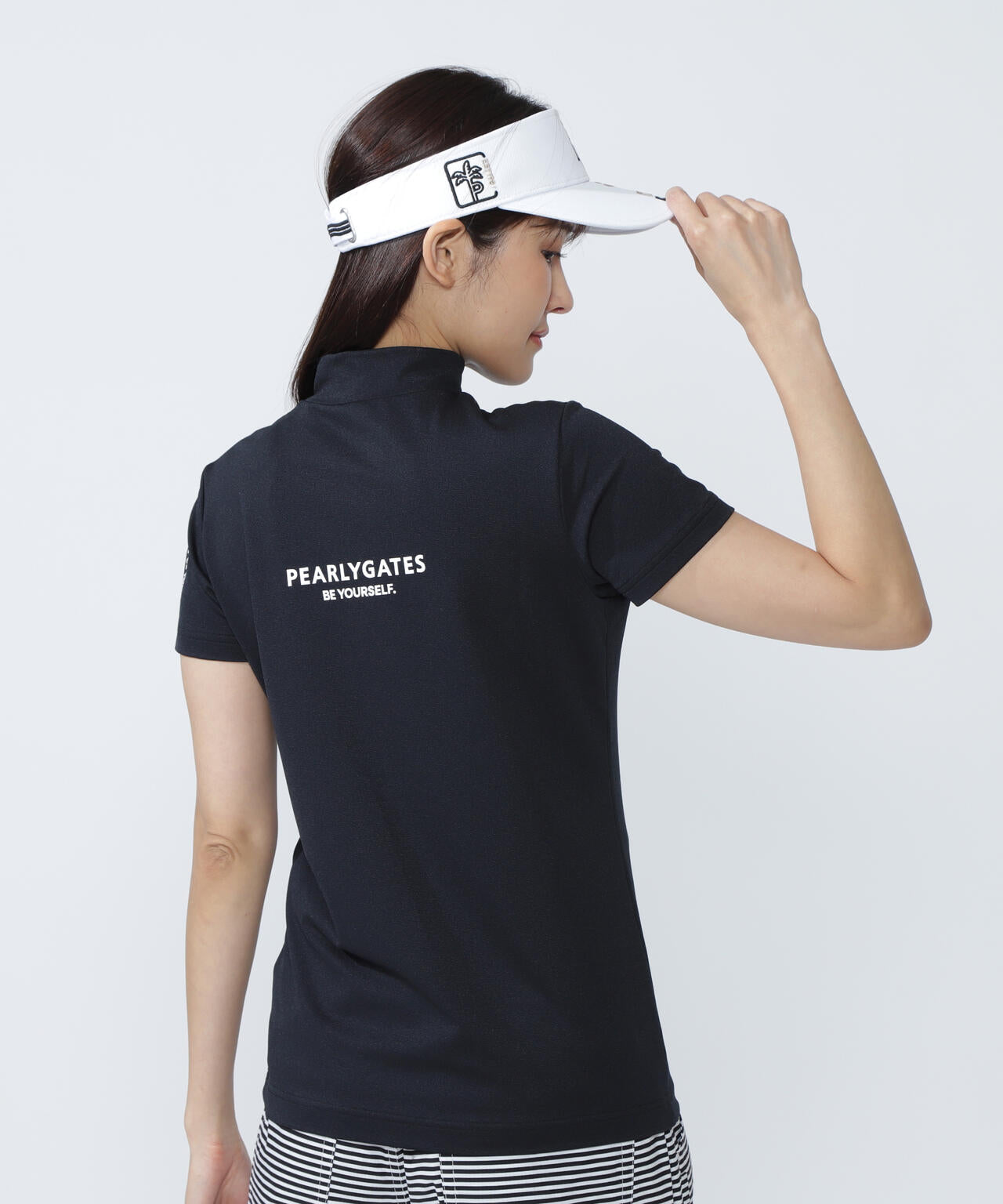 PG is PG ベアカノコ半袖ハイネックカットソー