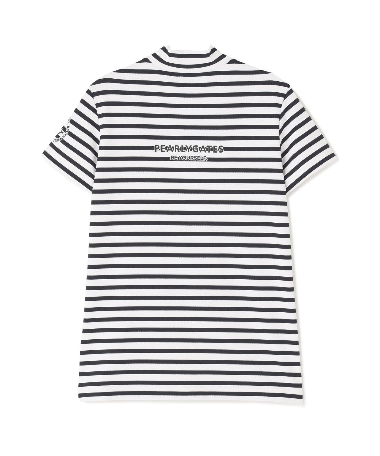 PG is PG ベアカノコ半袖ハイネックカットソー ＜ボーダー柄＞