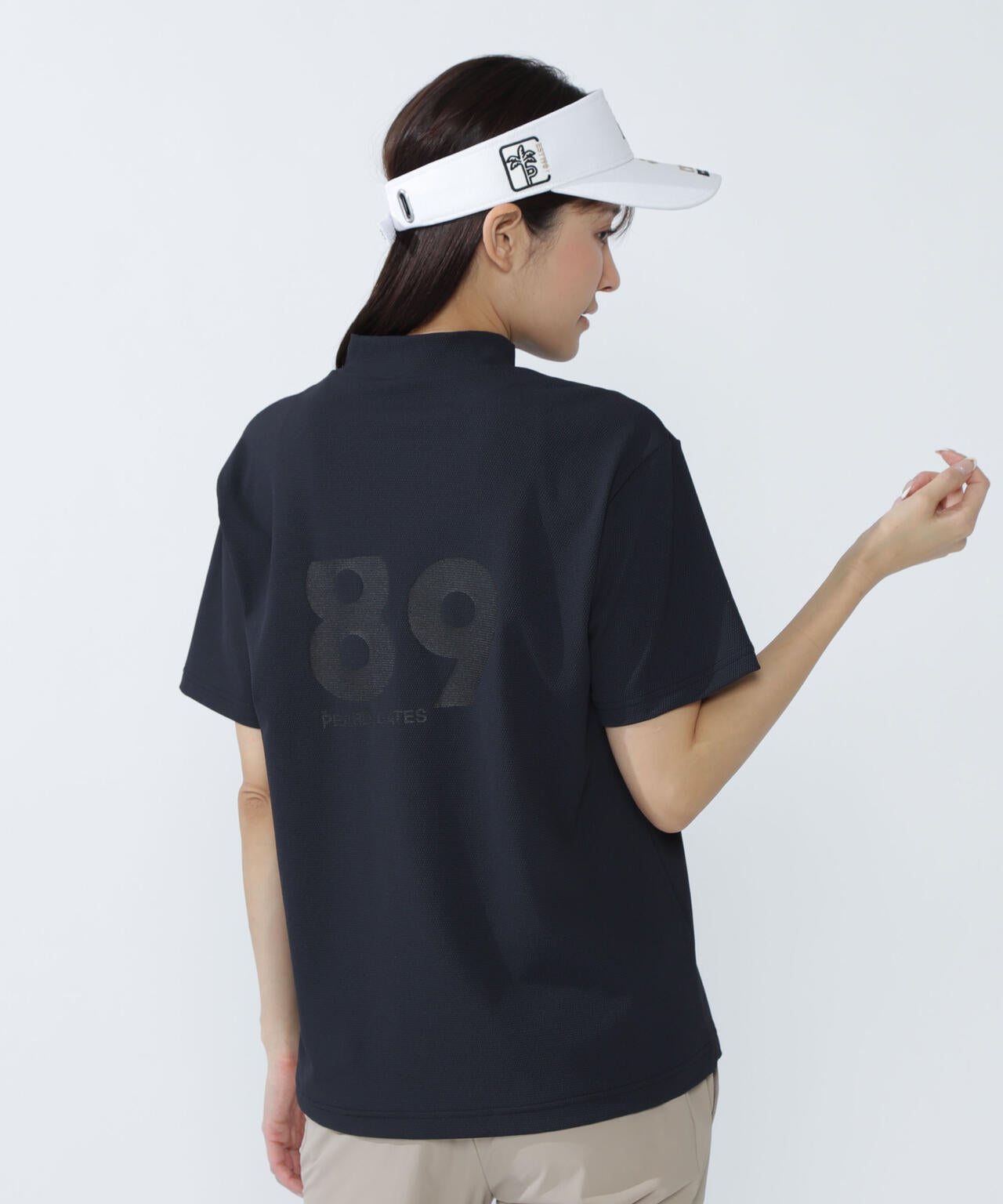 ビュークール半袖ハイネックカットソー