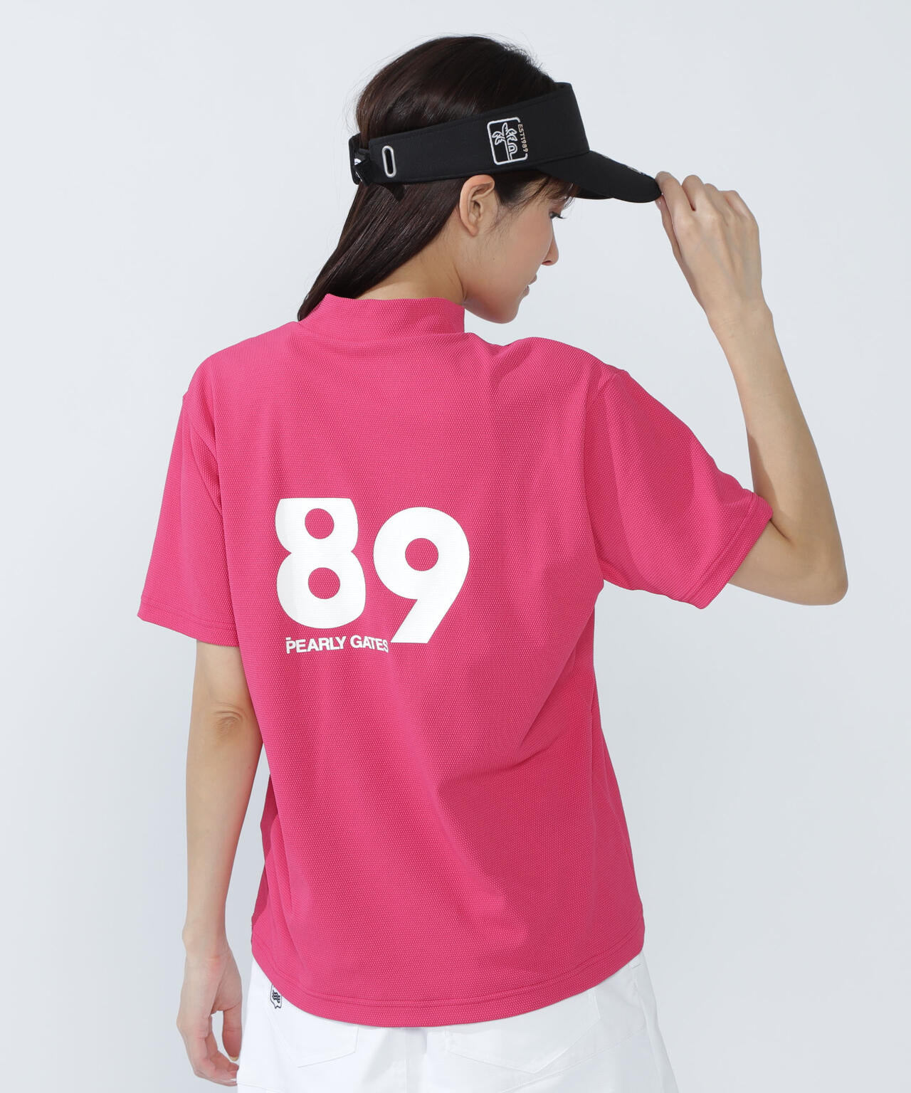 専用PEARLY GATES ハイネック半袖シャツ PEARLY GATES 【新品】パーリーゲイツ×PEANUTS 半袖ハイネック