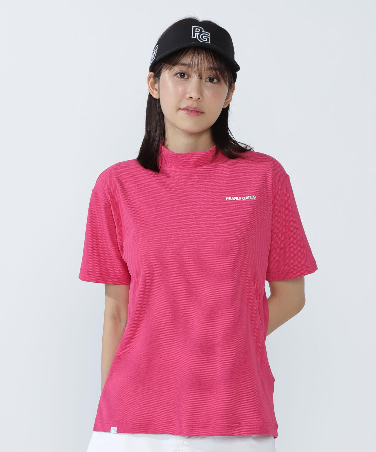 ビュークール半袖ハイネックカットソー