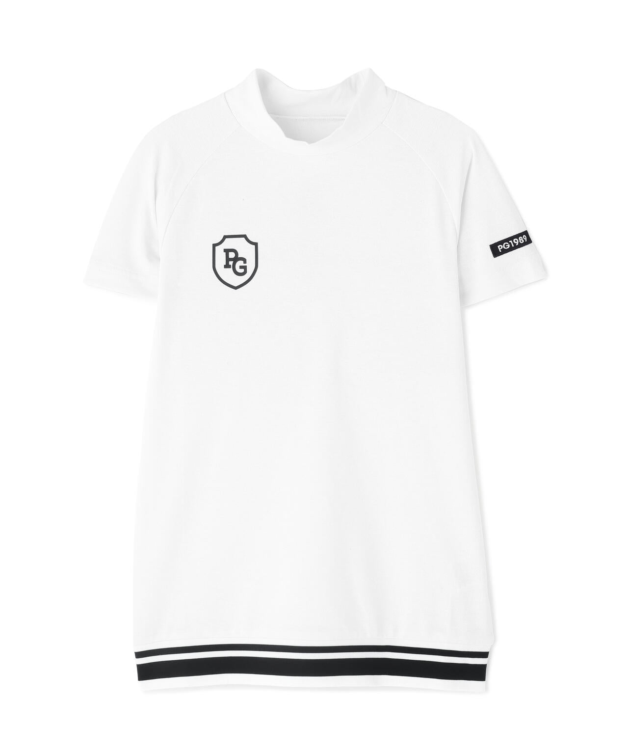 DRYMIXベアカノコ半袖ハイネックカットソー