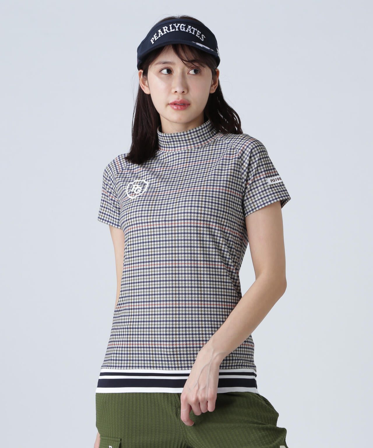 DRYMIXベアカノコ半袖ハイネックカットソー