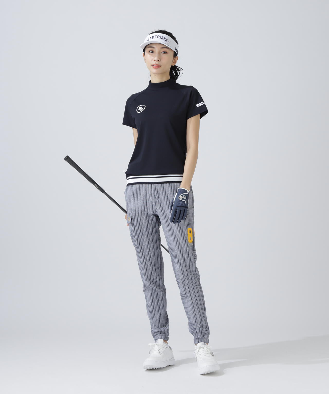 DRYMIXベアカノコ半袖ハイネックカットソー