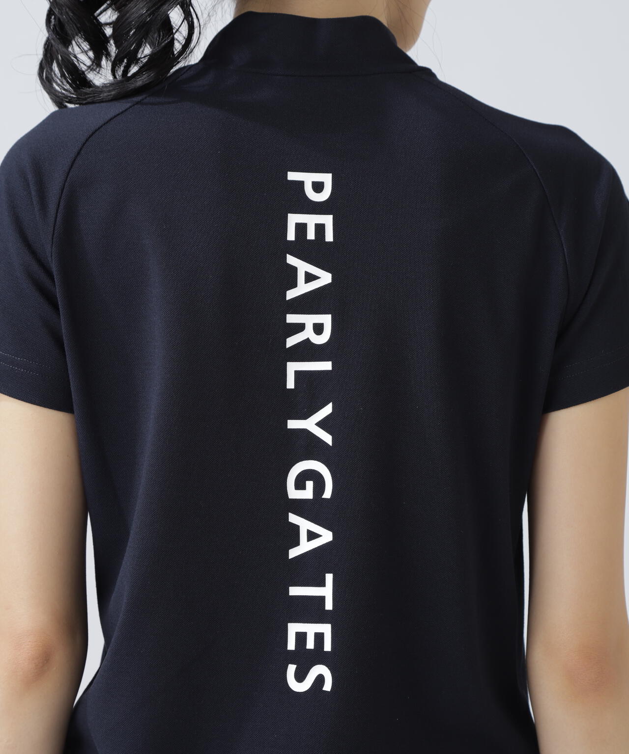 DRYMIXベアカノコ半袖ハイネックカットソー