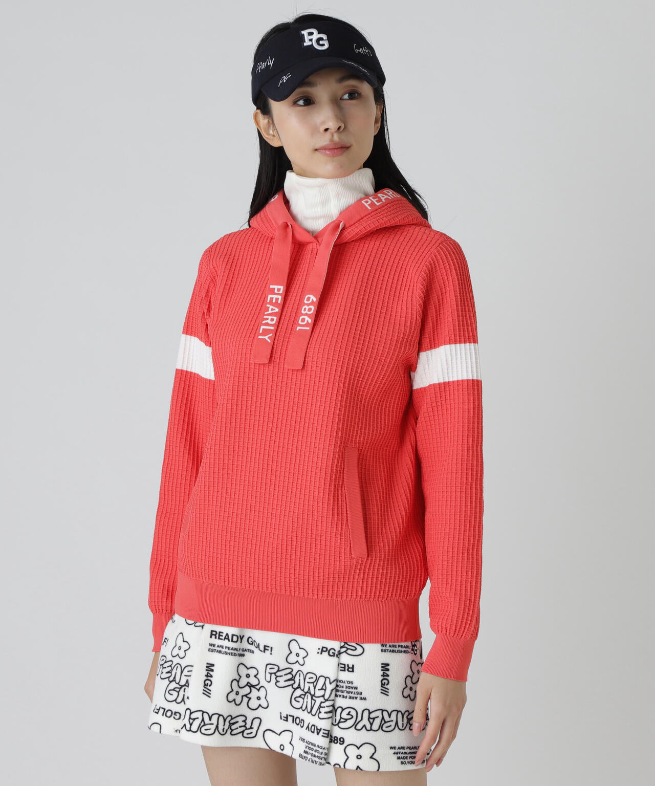 12Gダブルジャガードフーディニットプルオーバー