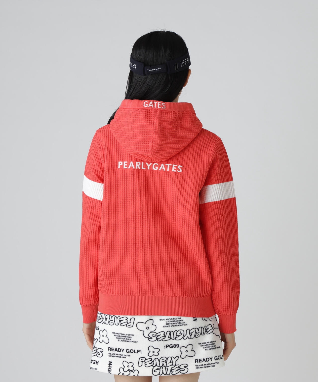 12Gダブルジャガードフーディニットプルオーバー | PEARLY GATES