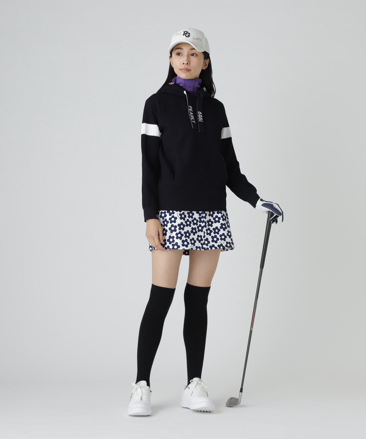 12Gダブルジャガードフーディニットプルオーバー