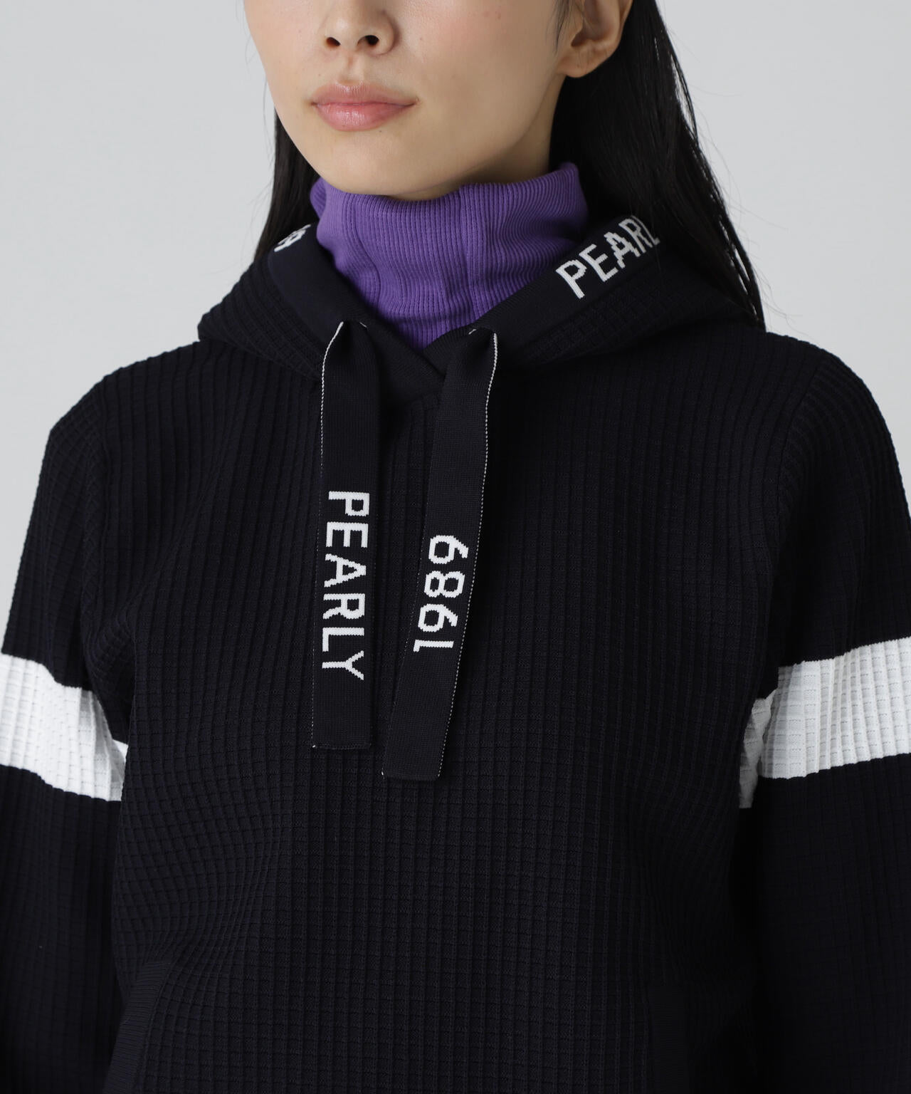 12Gダブルジャガードフーディニットプルオーバー | PEARLY GATES