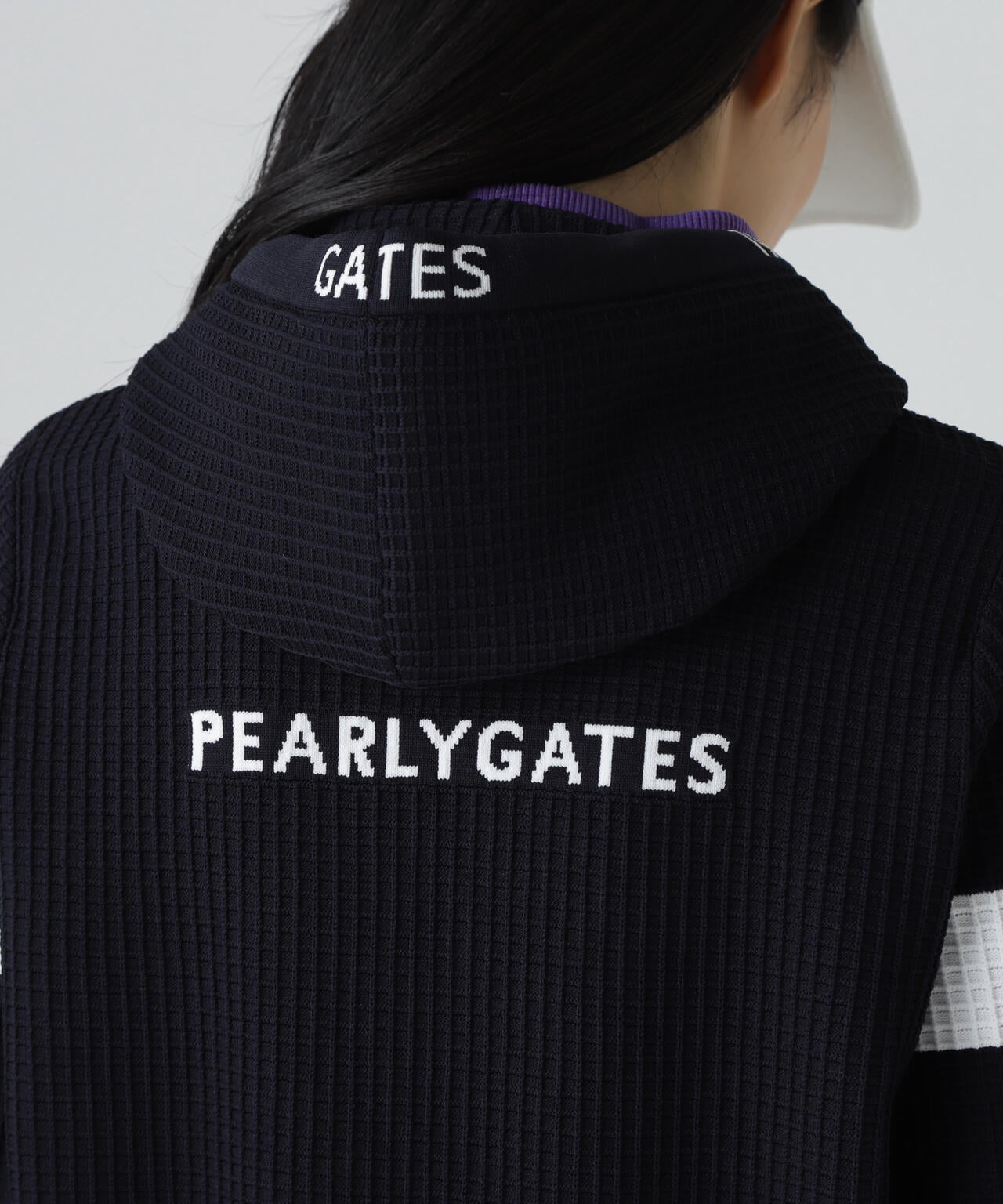 12Gダブルジャガードフーディニットプルオーバー | PEARLY GATES