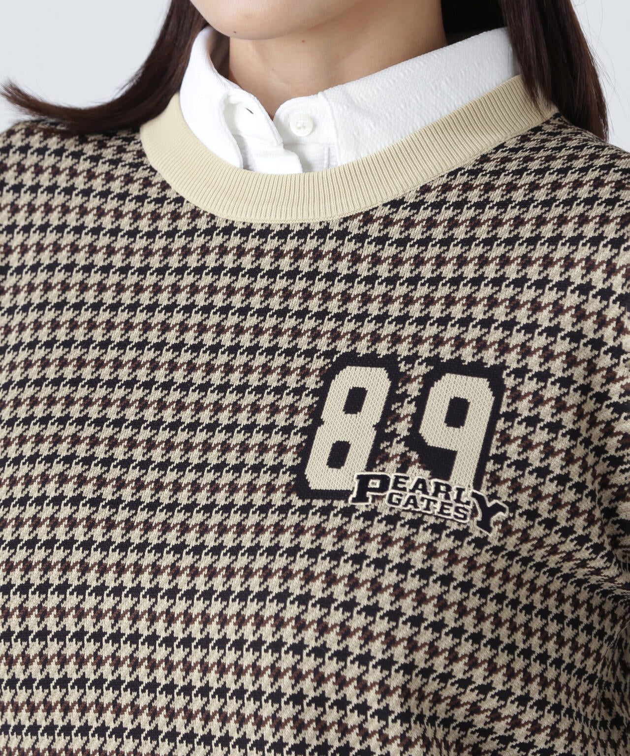 14Gダブルジャガードクルーネックニットプルオーバー ＜ガンクラブ