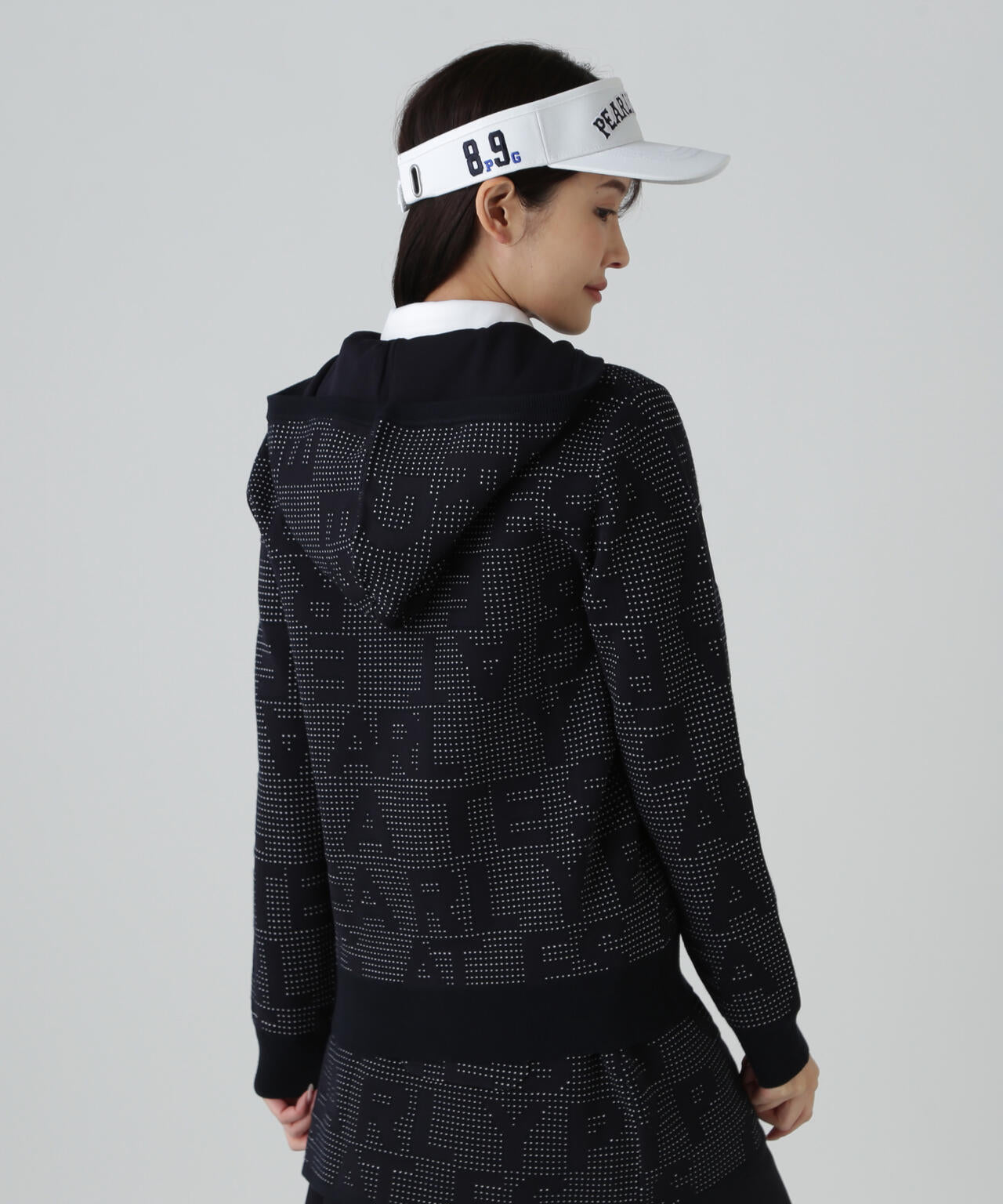 パーリーゲイツ 長袖ダブルジップニット セーター 美品 パーリーゲイツ 長袖ダブルジップニット セーター 美品 パーリーゲイツ