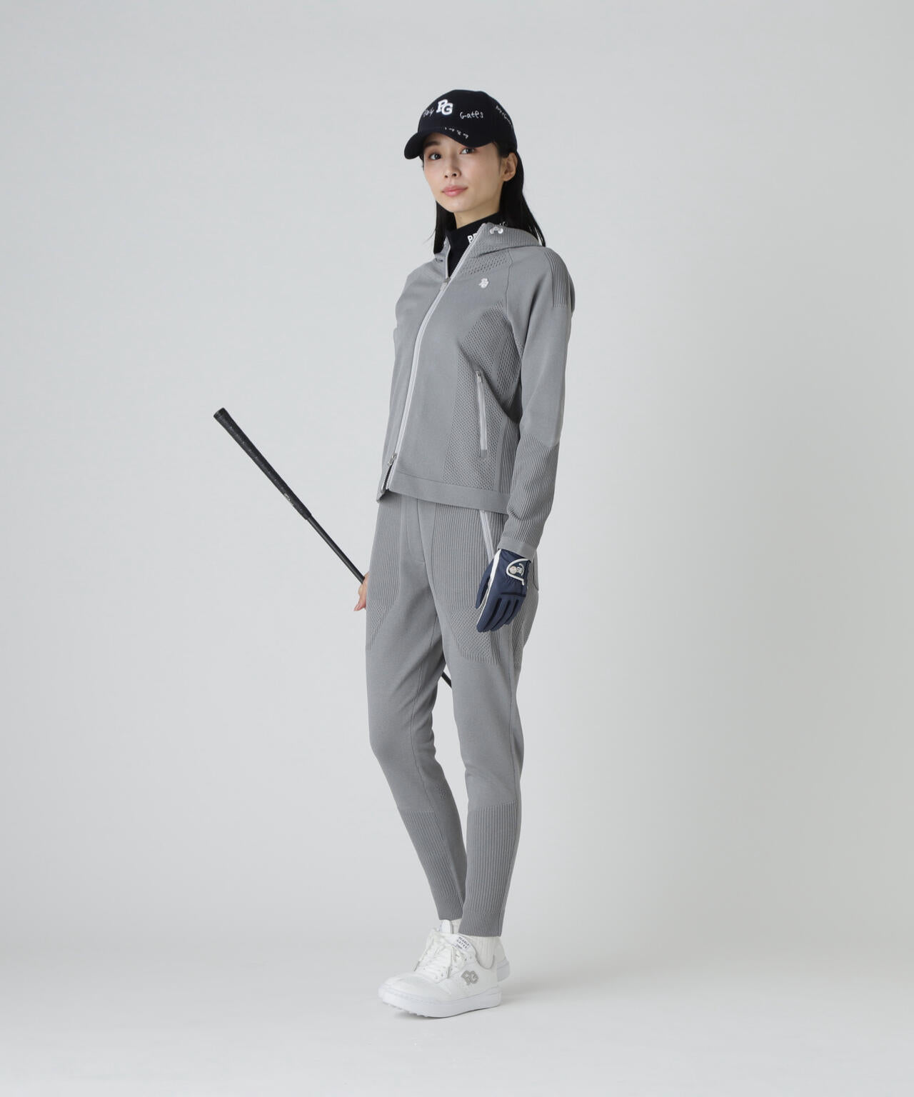 【PEARY GATES】ボア 美品 PEARLY GATES パーリーゲイツ Smile! Smile!! PGスマイリーボア