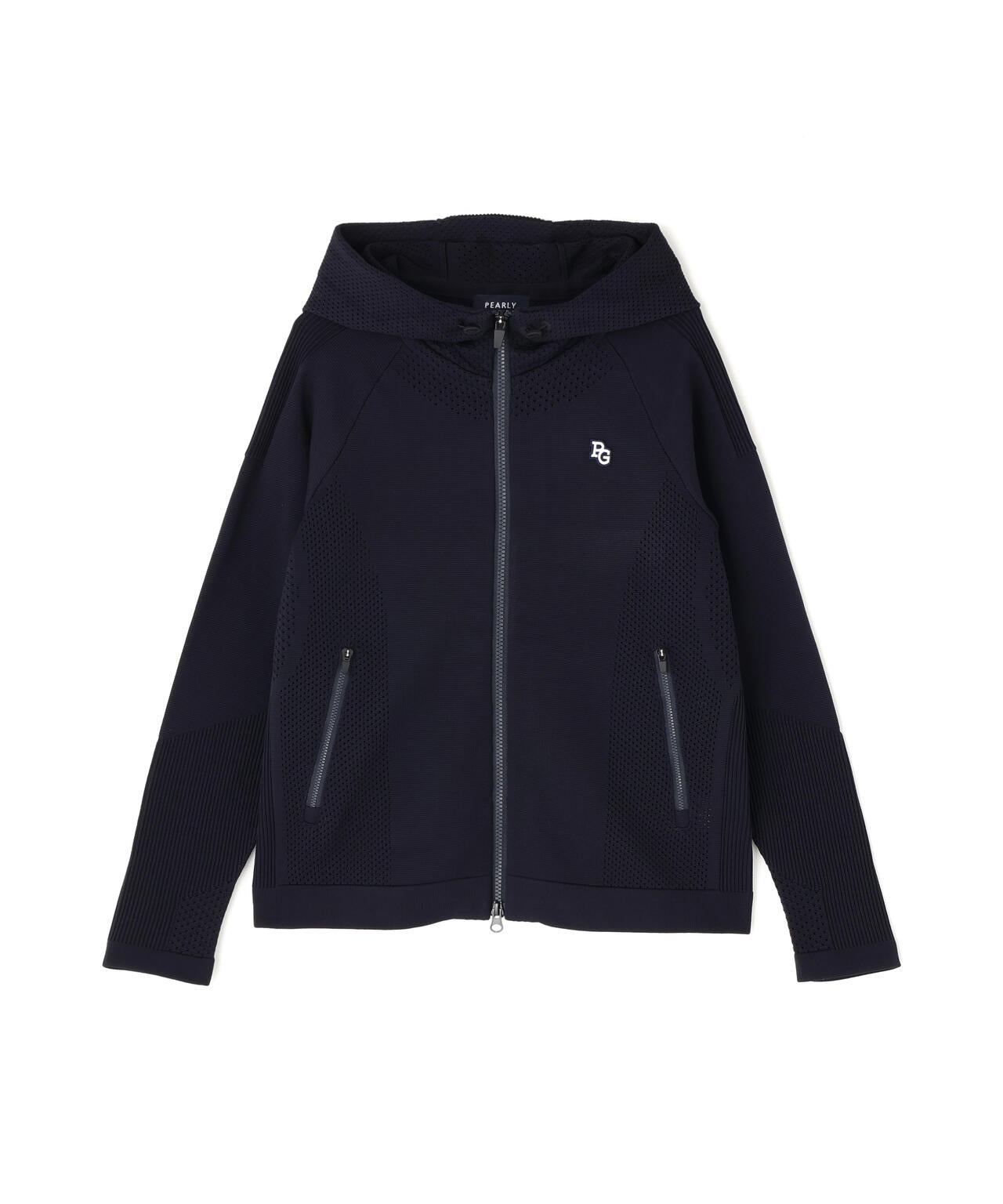 ポリエステルヤーンmmフルジップニットフーディ | PEARLY GATES