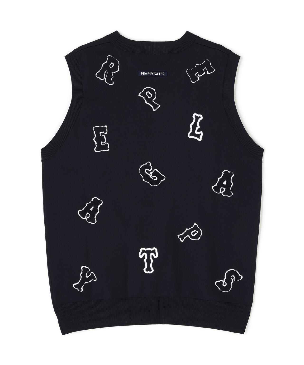 PEARLY GATES スカル柄 ニットベスト サイズ5 PEARLY GATES スカル柄 ニットベスト サイズ5