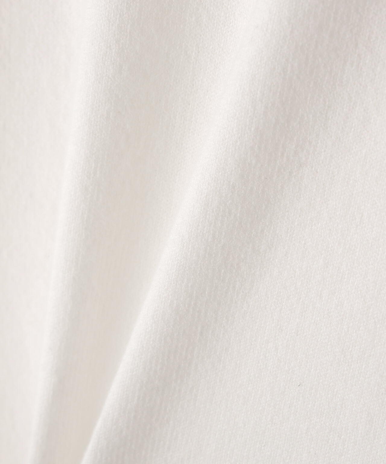 12G部分ジャガードカシミヤタッチコットンハイネックニットプルオーバー