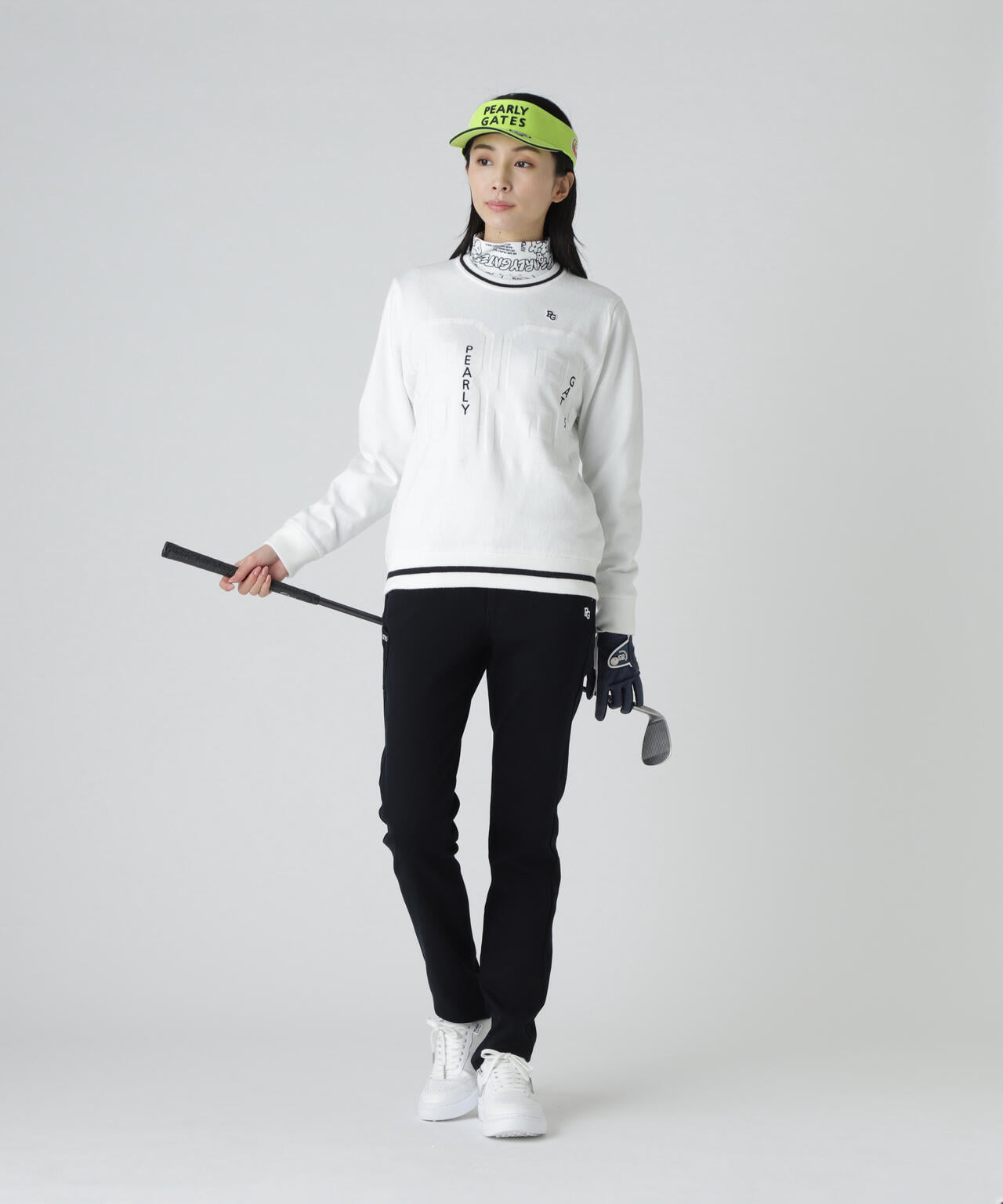 天竺×ストレッチ裏地＆地柄ツインニット | PEARLY GATES（パーリー