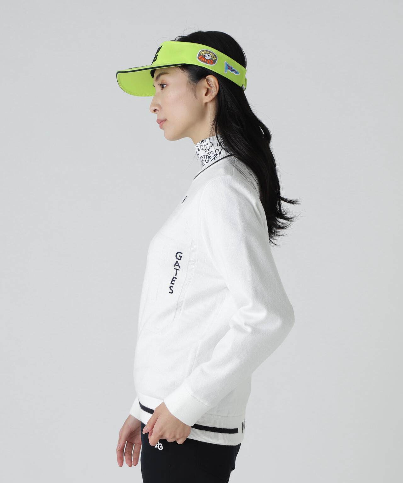 天竺×ストレッチ裏地＆地柄ツインニット | PEARLY GATES（パーリー