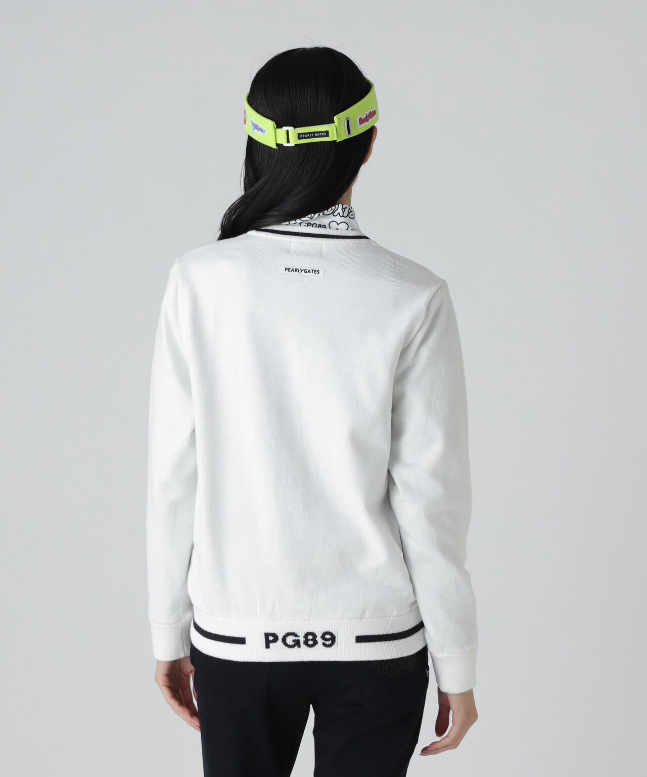 天竺×ストレッチ裏地＆地柄ツインニット | PEARLY GATES（パーリー