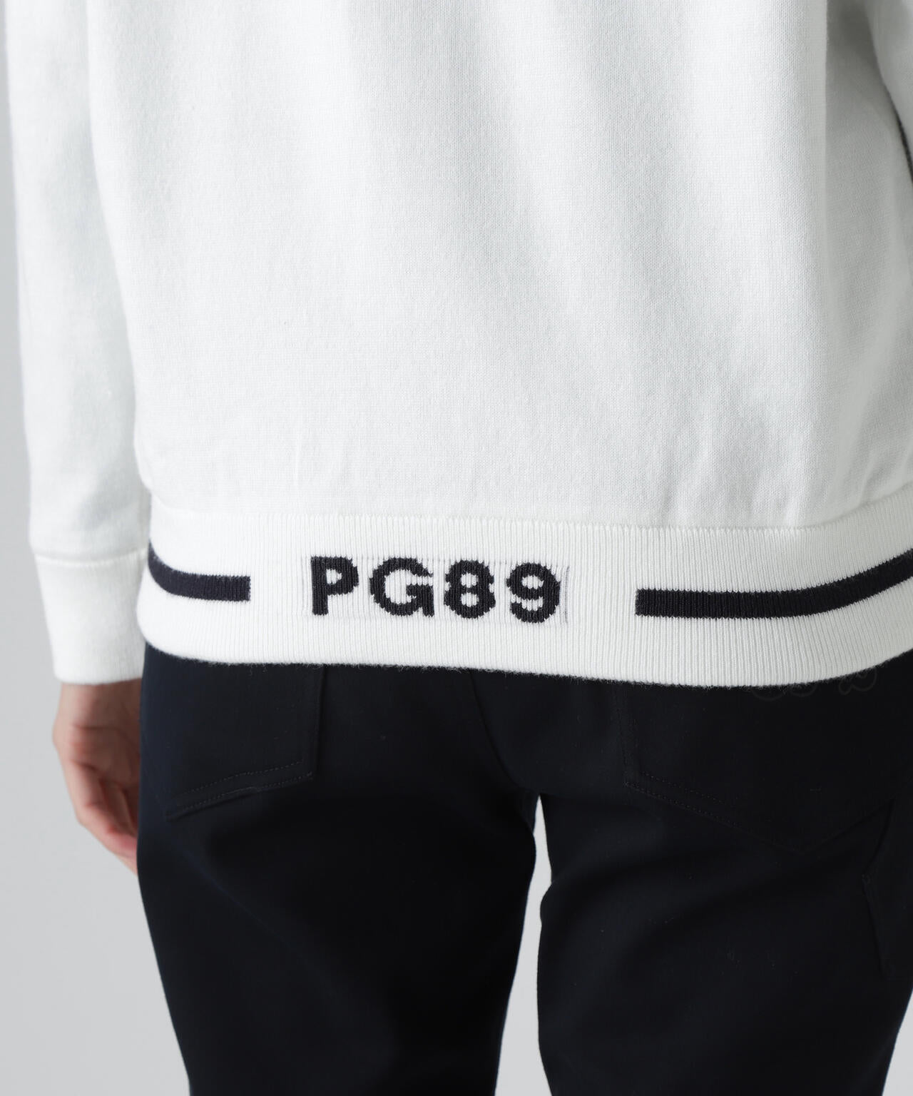 天竺×ストレッチ裏地＆地柄ツインニット | PEARLY GATES（パーリー