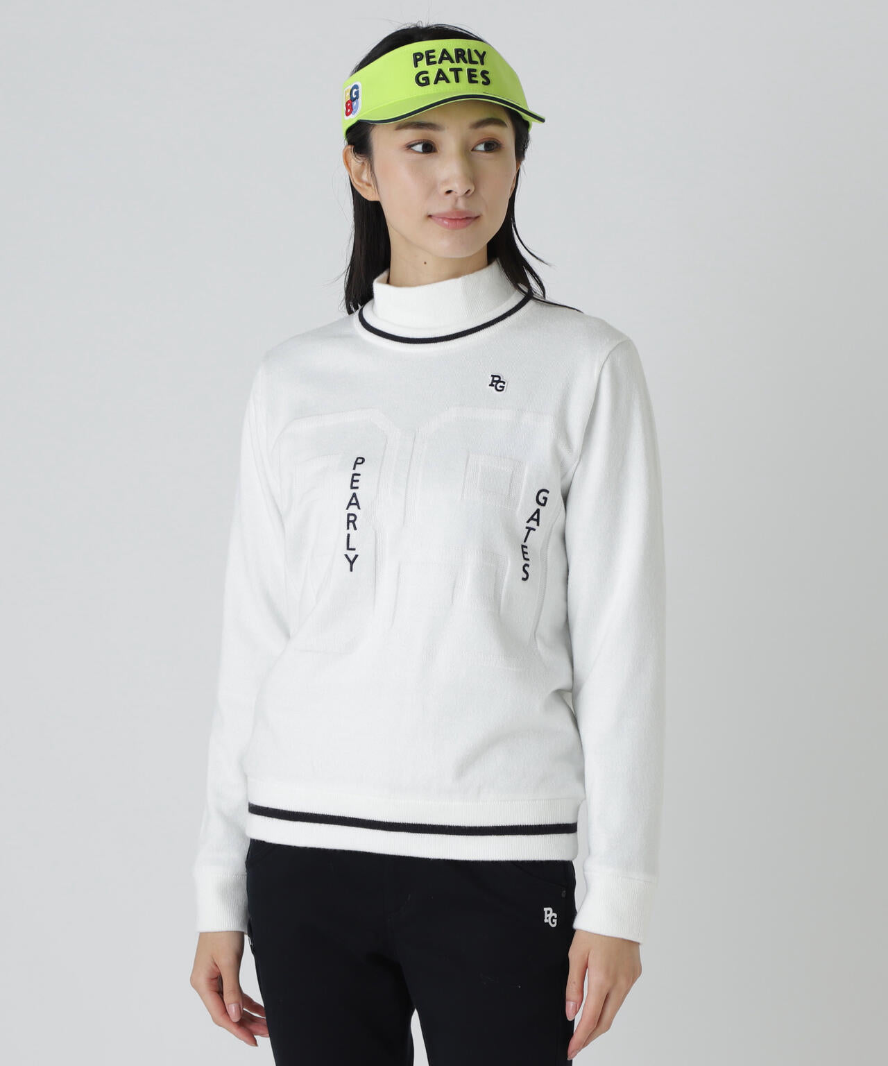 天竺×ストレッチ裏地＆地柄ツインニット | PEARLY GATES（パーリー