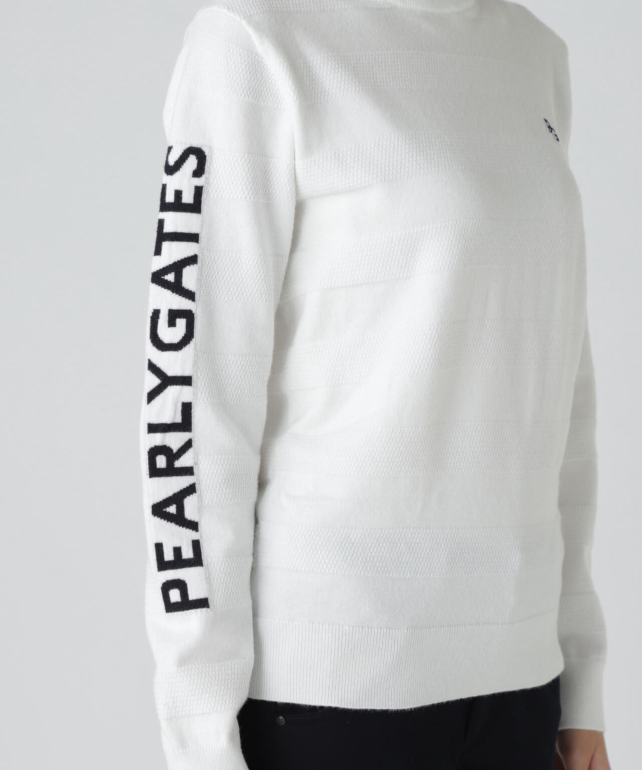 天竺×ストレッチ裏地＆地柄ツインニット | PEARLY GATES（パーリー