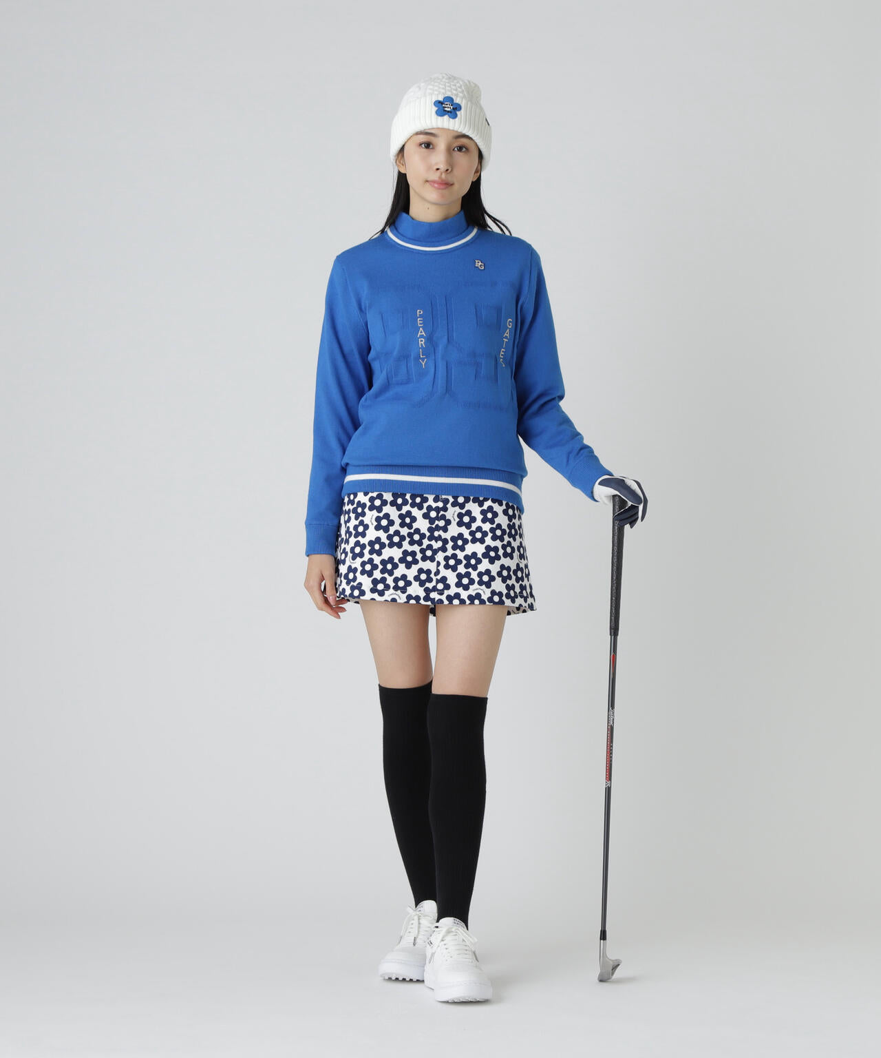 天竺×ストレッチ裏地＆地柄ツインニット | PEARLY GATES（パーリー