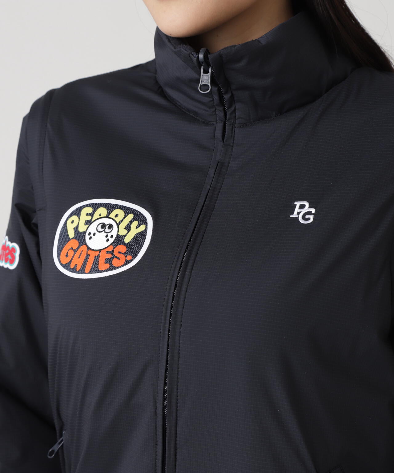 Nyストレッチリップストップ×超カルイシ中綿リバーシブルスタンド