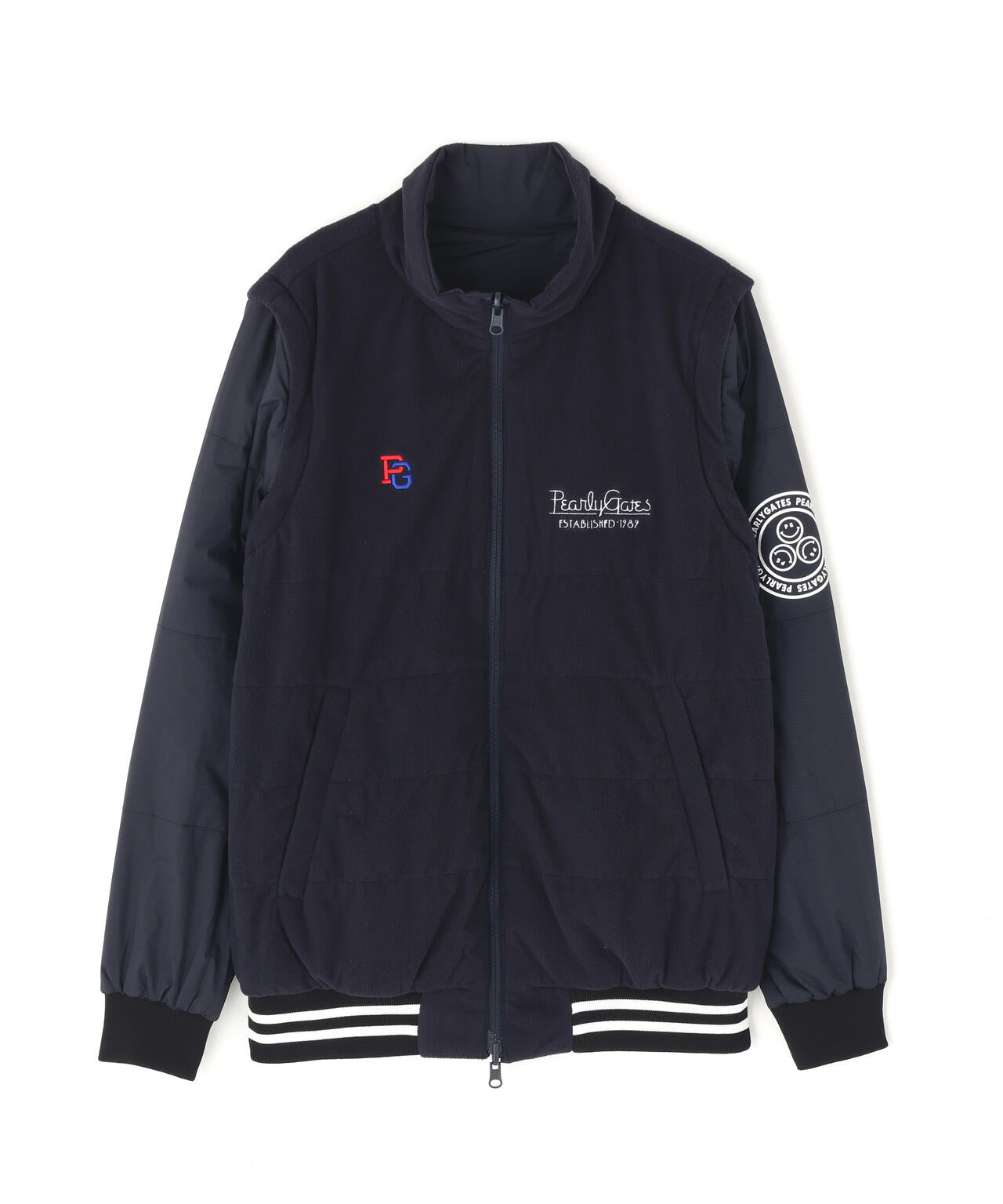 Nyストレッチリップストップ×超カルイシ中綿リバーシブルスタンド