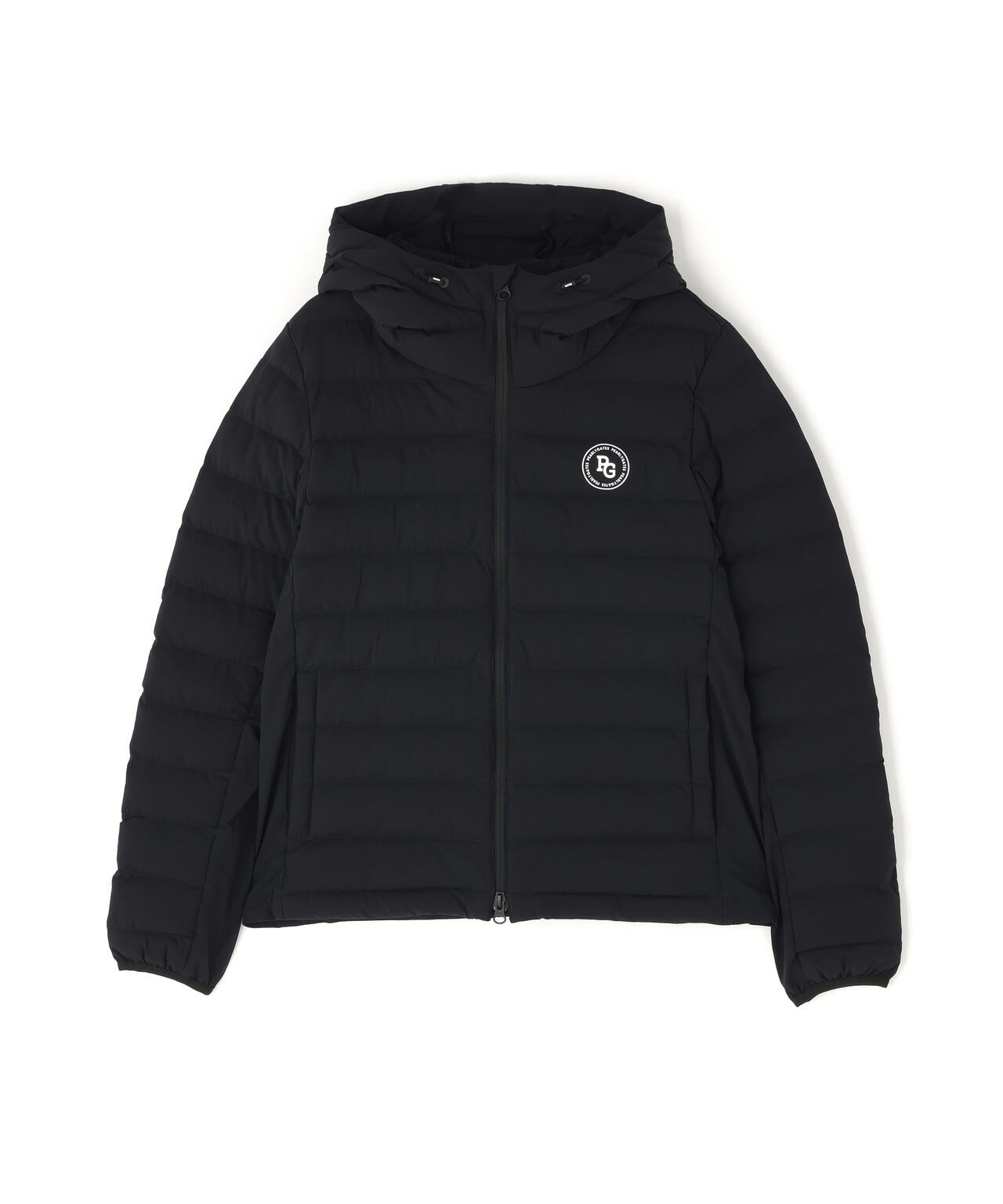 NyストレッチBIGリップストップ中綿フーディブルゾン