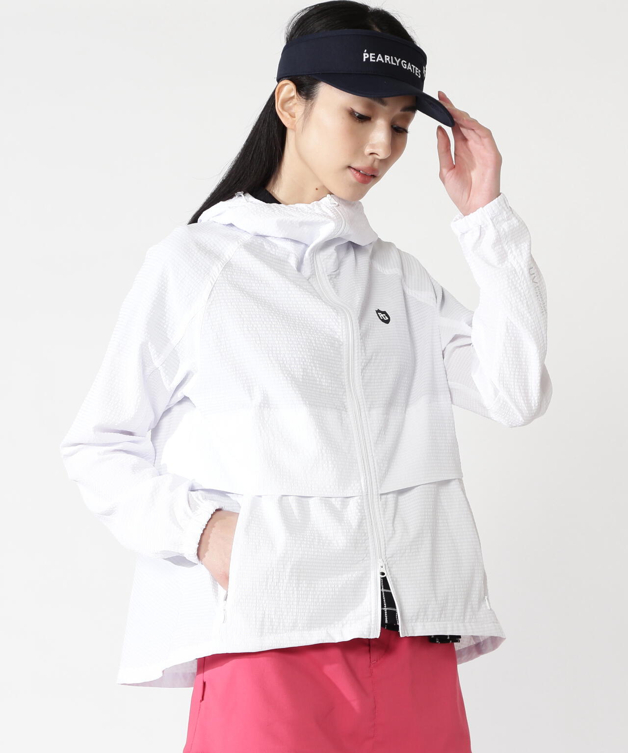 サンベールUV遮熱サッカーフーディブルゾン