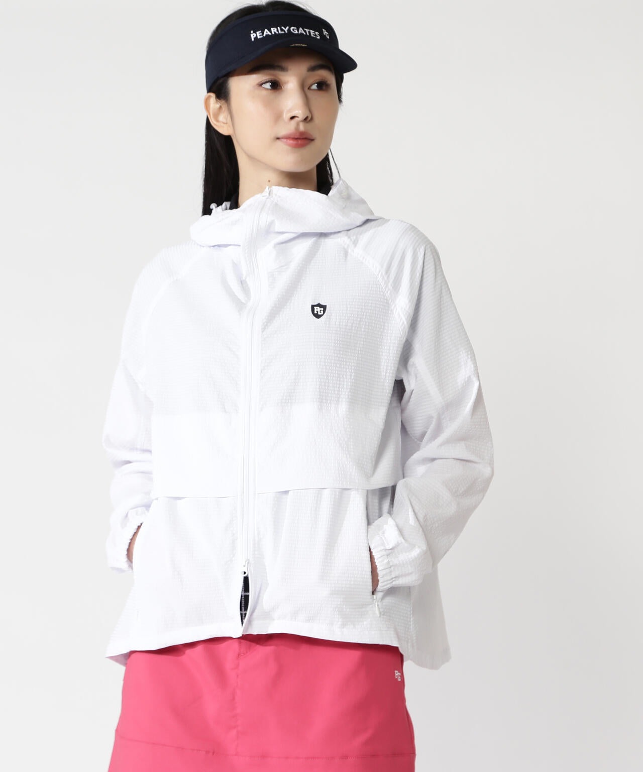 サンベールUV遮熱サッカーフーディブルゾン