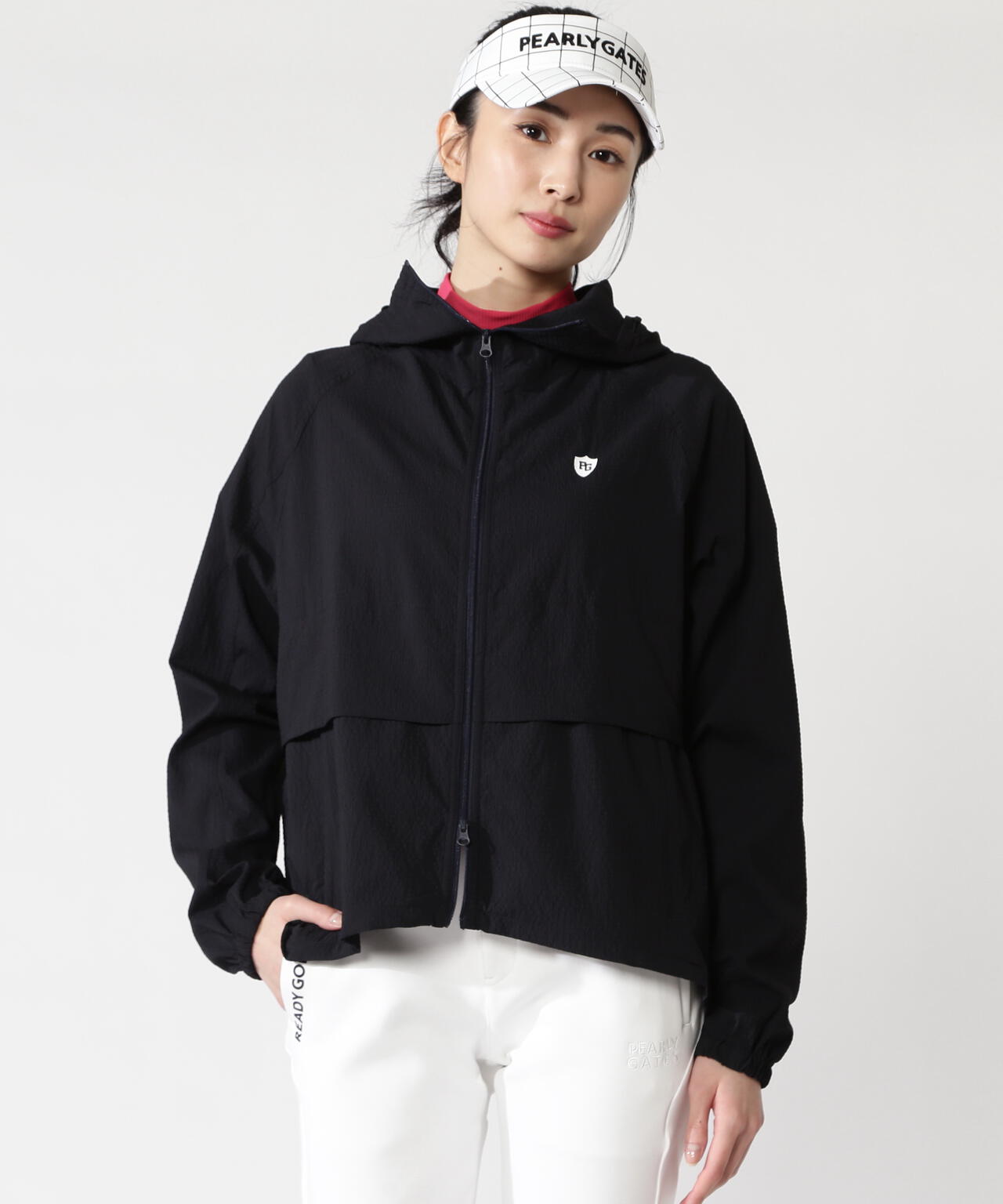 サンベールUV遮熱サッカーフーディブルゾン